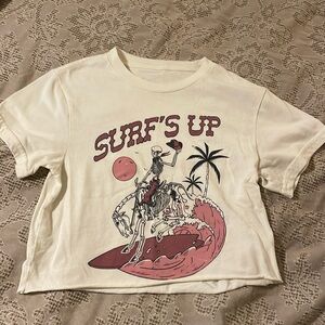 GRAPHIC TEE cropped